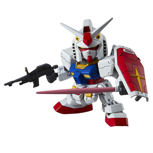Gundam Express Australia Bandai SD EX-STANDARD RX-78-2 Gundam with sword and rifle