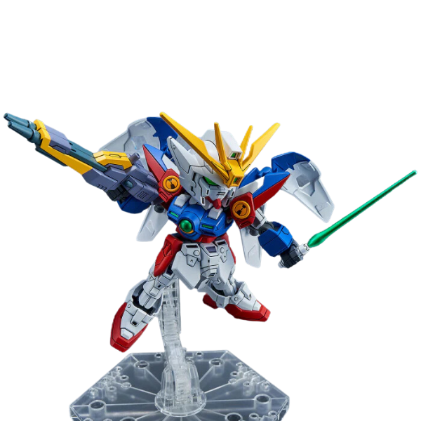 Gundam Express Australia Bandai SD EX018 WING GUNDAM ZERO in stand