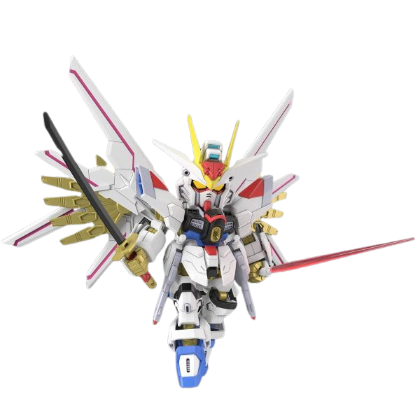 Gundam Express Australia Bandai SD Gundam Cross Silhouette Mighty Strike Freedom Gundam (Mobile Suit Gundam SEED Freedom) action pose