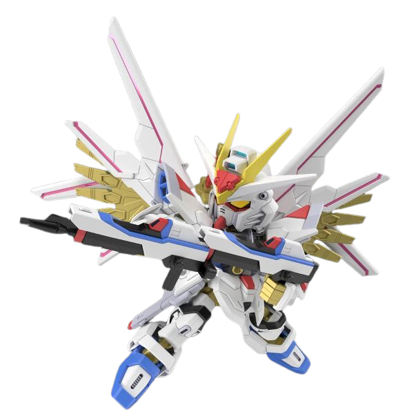 Gundam Express Australia Bandai SD Gundam Cross Silhouette Mighty Strike Freedom Gundam (Mobile Suit Gundam SEED Freedom) action pose 3