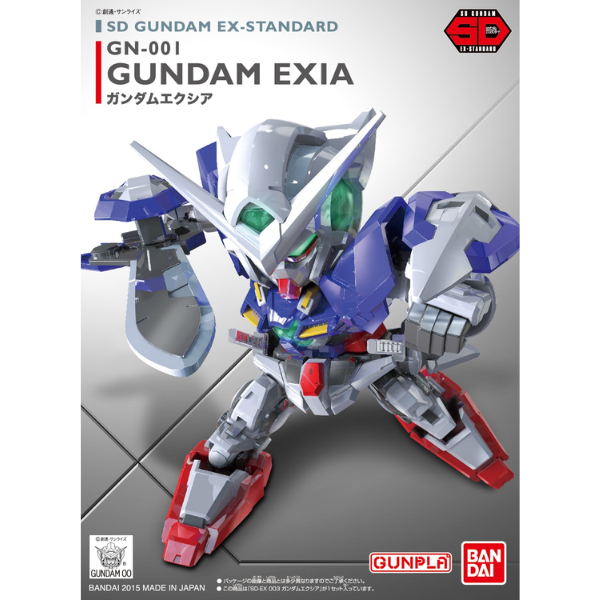 Gundam Express Australia Bandai SD Gundam EX Standard Gundam Exia package artwork