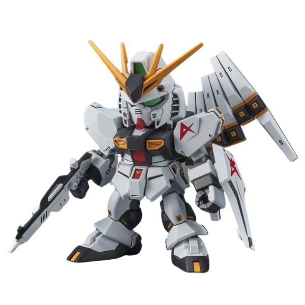 Gundam Express Australia Bandai SD Gundam EX Standard Nu Gundam view on front