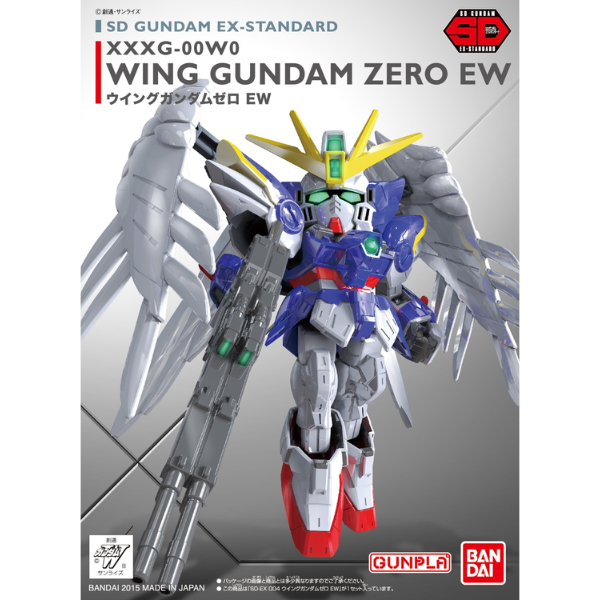 Gundam Express Australia SD Gundam EX Standard Wing Gundam Zero EW package artwork