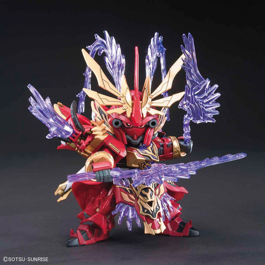 Gundam Express Australia Bandai SD Sangoku Soketsuden Lu Bu Sinanju & Red Hare action pose 2