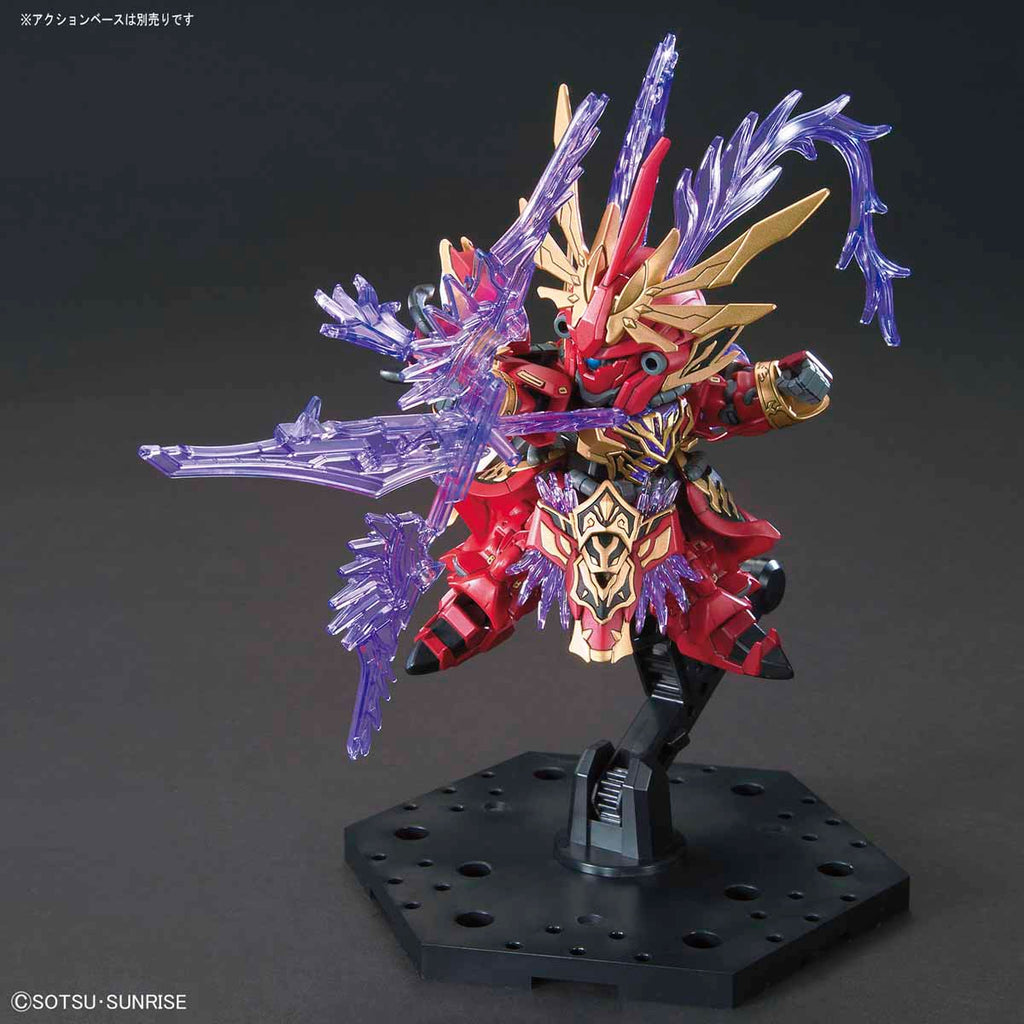 Gundam Express Australia Bandai SD Sangoku Soketsuden Lu Bu Sinanju & Red Hare action pose 3