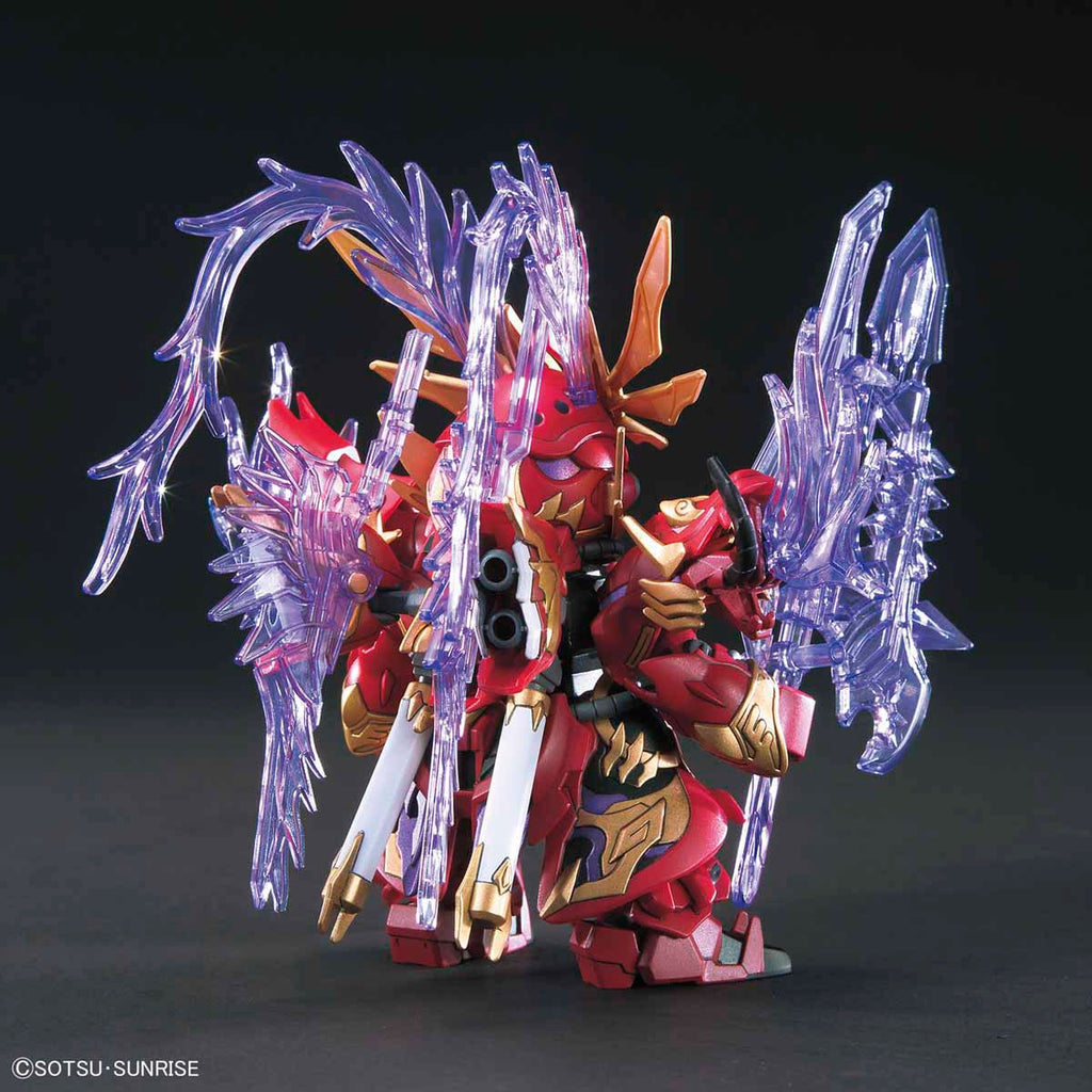 Gundam Express Australia Bandai SD Sangoku Soketsuden Lu Bu Sinanju & Red Hare rear view.