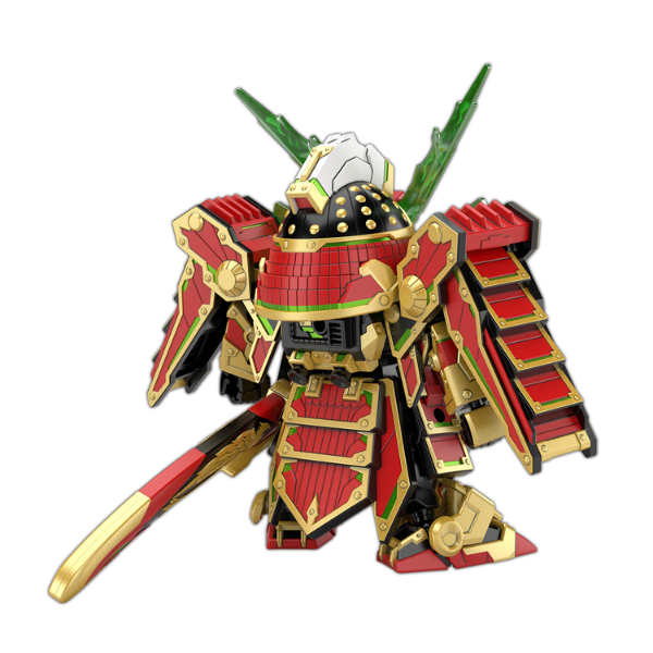 Bandai SDW HEROES Musha Gundam The 78th view on back