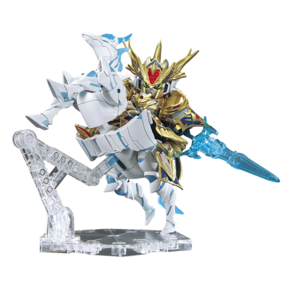 Gundam Express Australia Bandai SDW Heroes Military Horse Night World action pose 2