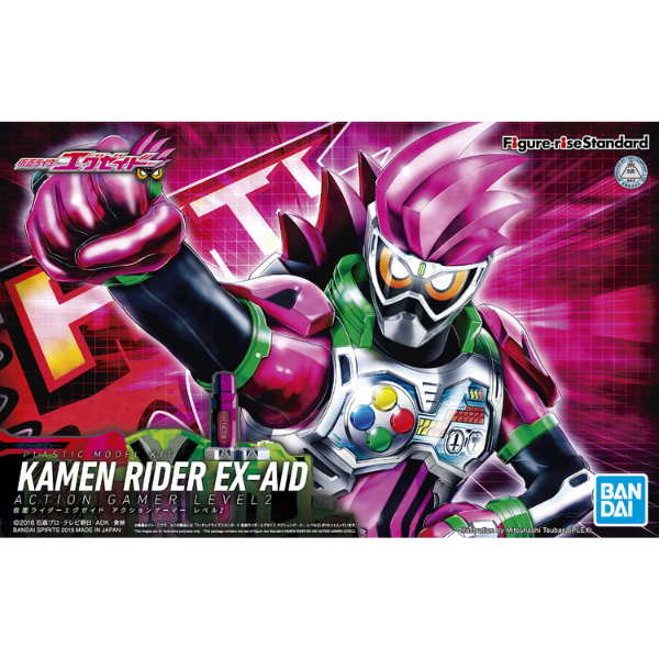 Gundam Express Australia Bandai Figure-rise Standard Kamen Rider Ex-Aid Action Gamer Level 2 package artwork