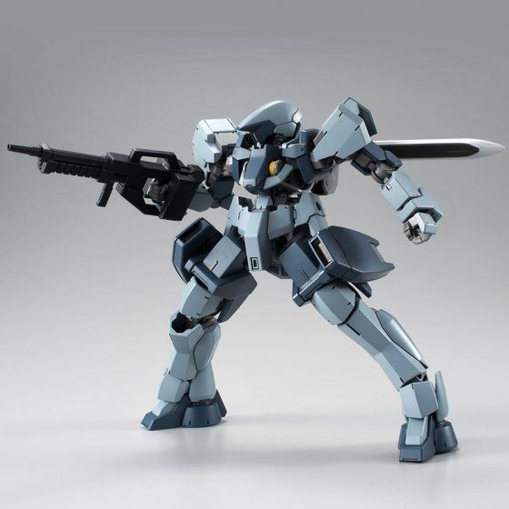 Gundam Express Australia P-Bandai HG 1/144 Graze Ground Type Twin Set  action pose grey 1