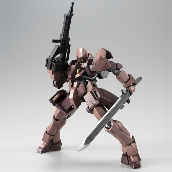 Gundam Express Australia P-Bandai HG 1/144 Graze Ground Type Twin Set action pose red 1