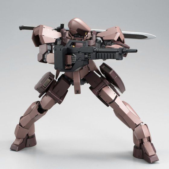Gundam Express Australia P-Bandai HG 1/144 Graze Ground Type Twin Set action pose red 2
