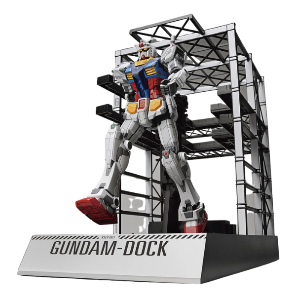 Gundam Express Australia Gundam Factory Yokohama 1/144 HG RX-78FOO Gundam & G-Dock  with g dock