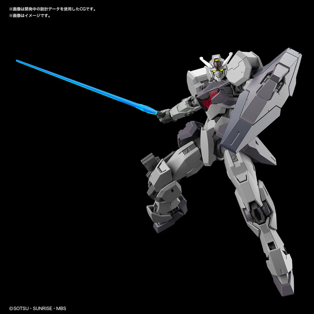 Gundam Express Australia Bandai 1/144 HG Gundvolva action pose with weapon. 