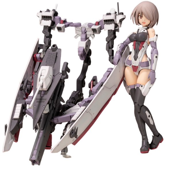 Gundam Express Australia Kotobukiya Frame Arms Girl Kongo side by side action pose with weapon