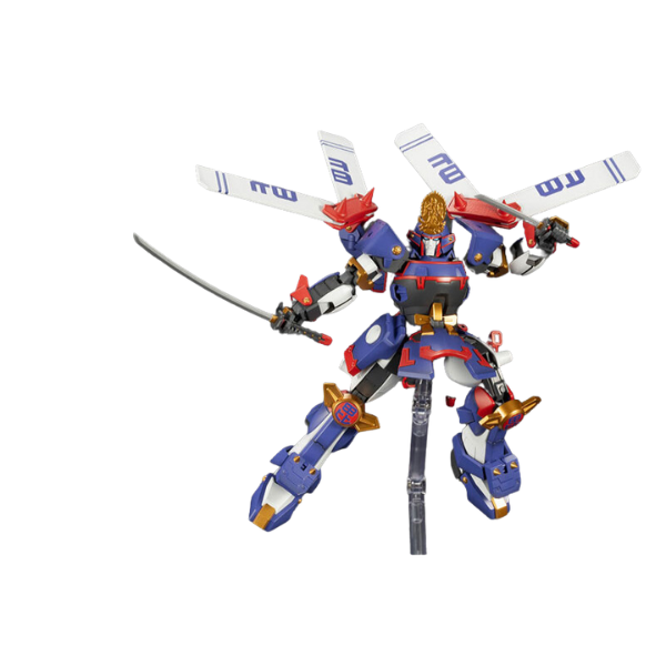 Gundam Express Australia Kotobukiya Frame Arms Kenshin front view holding the long naginata