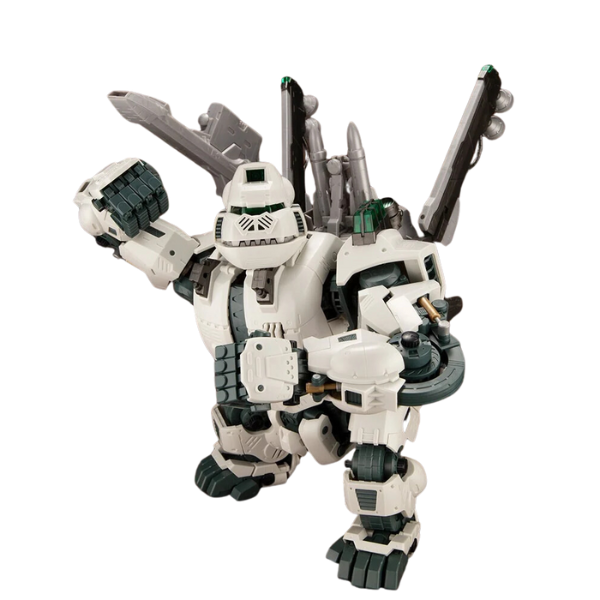 Kotobukiya HMM Zoids Iron Kong Yeti action pose 2