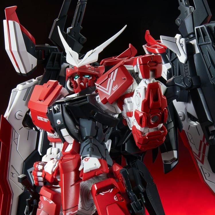 Gundam Express Australia Bandai 1/100 MG MBF-02VV Gundam Astray Turn Red upper torso close up