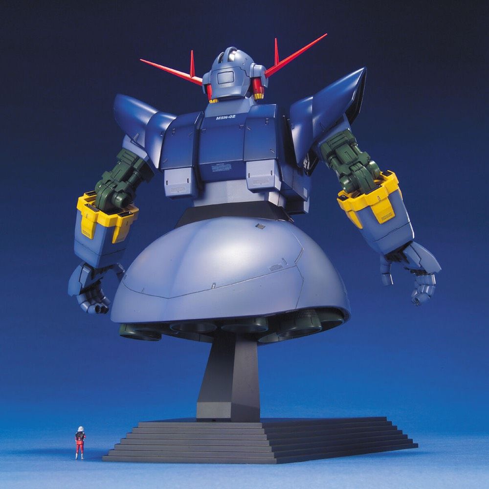 Gundam Express Australia Bandai 1/100 MG MSN-02 Zeong rear view.