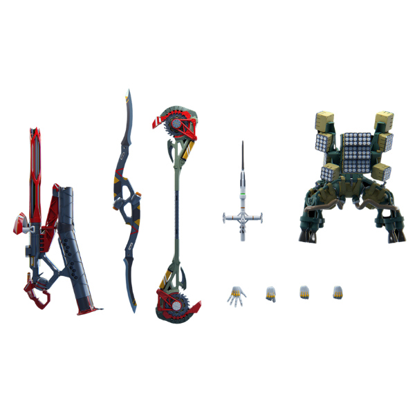 Gundam Express Australia Meng Evangelion Unit-02 Alpha (Multi Colour Edition)  weapons and parts