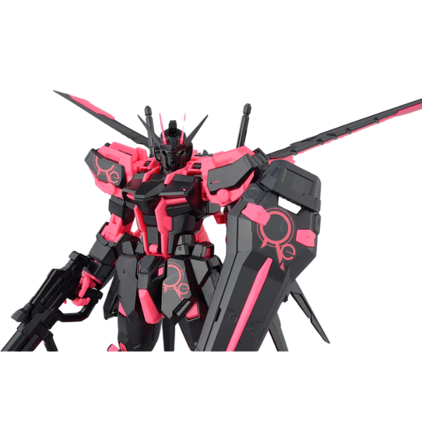 Gundam Express Australia P-Bandai 1/100 MG Gundam Base Limited Ecopla Aile Strike Ver RM [Recirculation Colour/Neon Pink] focus details