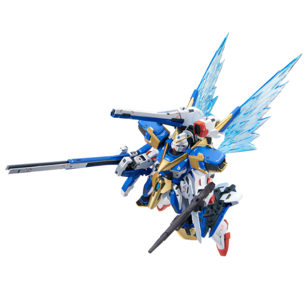 Gundam Express Australia P-Bandai 1/100 MG Victory Two Assault Buster Gundam Ver.Ka attack mode with wings