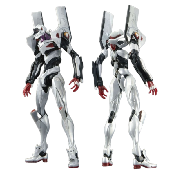 P-Bandai 1/144 RG Evangelion Unit-4 Humanoid Decisive Weapon front and back view