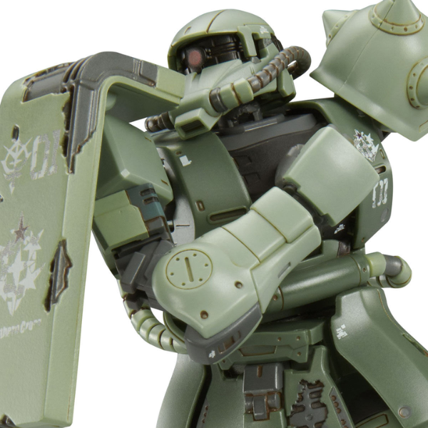 Gundam Express Australia P-Bandai HG 1/144 MS-06F CUCURUZ DOAN’S ZAKU focus details