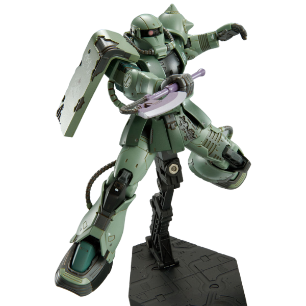 Gundam Express Australia P-Bandai HG 1/144 MS-06F CUCURUZ DOAN’S ZAKU action pose 