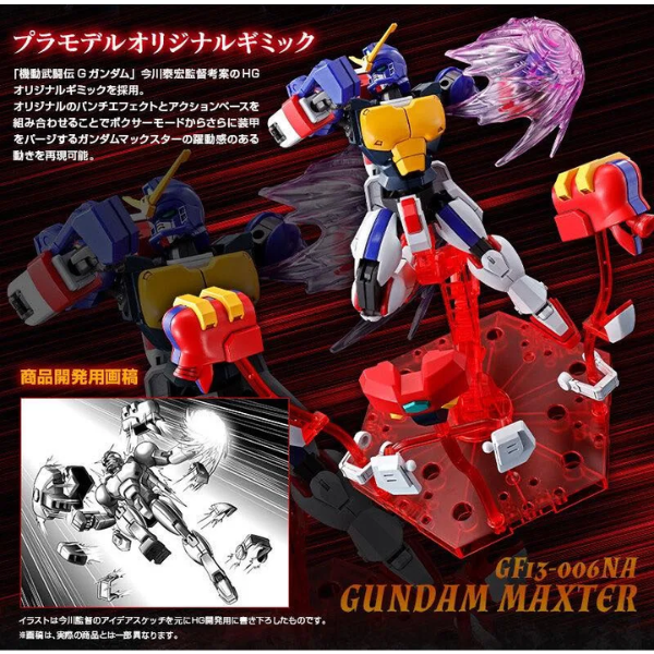 Gundam Express Australia P-Bandai HGFC 1144 Gundam Maxter promotional image 2