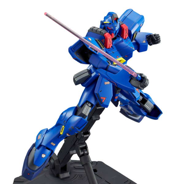 Gundam Express Australia P-Bandai RE/100 1/100 Gun-EZ Land Use Type Bluebird Team Colors action pose
