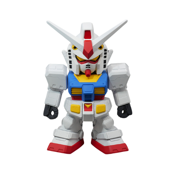 Gundam Express Australia Plex Jumbo Soft Vinyl Figure SD RX-78-2 SD Gundam (Reissue ) view on front 2