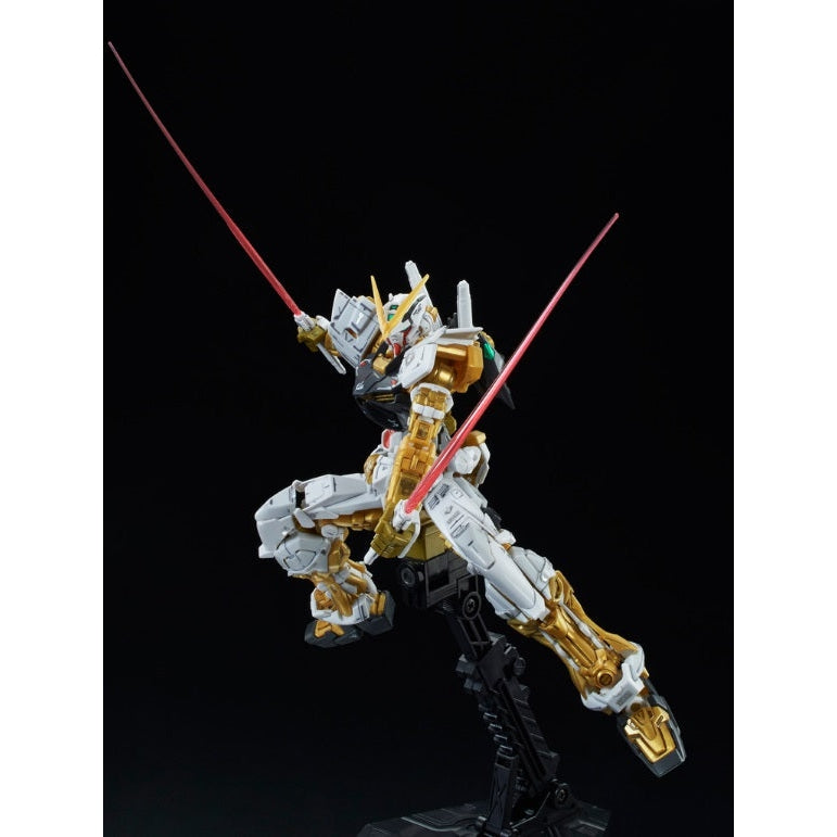 Gundam Express Australia P-Bandai 1/144 RG MBF-P01 Astray Gold Frame action pose 2