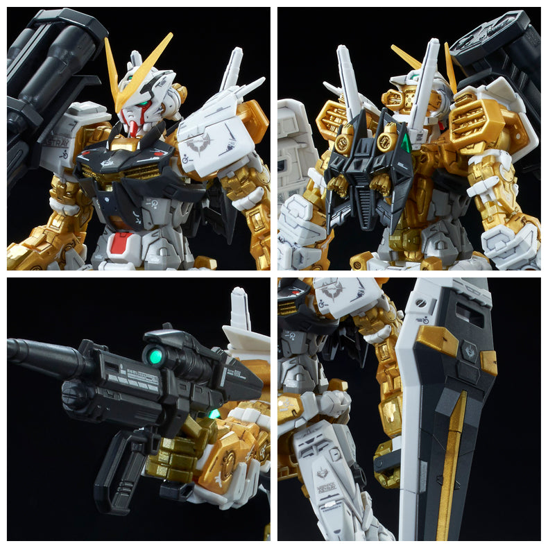 Gundam Express Australia P-Bandai 1/144 RG MBF-P01 Astray Gold Frame 4 close up images 