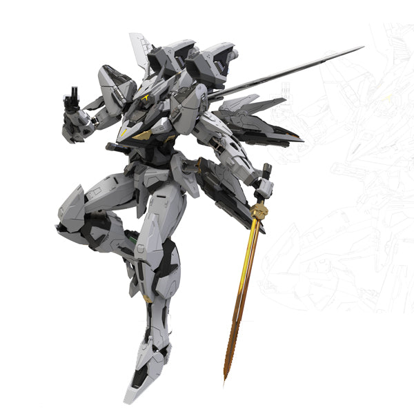 Robox Animation 1/100 RB-P-01 Type 70 Shiratsuyu Air Combat Type Plastic Model Kit with beam saber 2