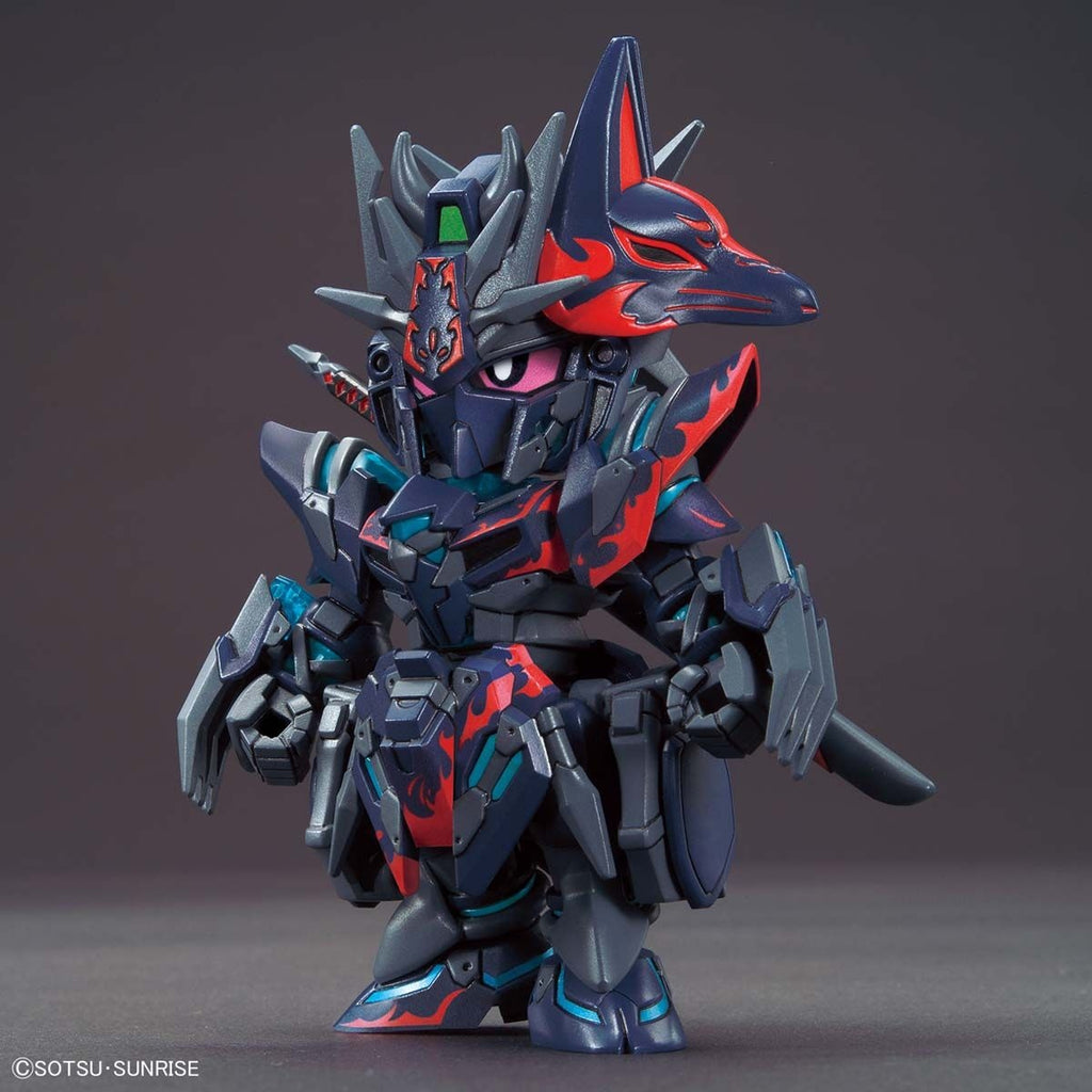 Gundam Express Australia Bandai SDW Heroes Sasuke Delta Gundam front on view with fox mask