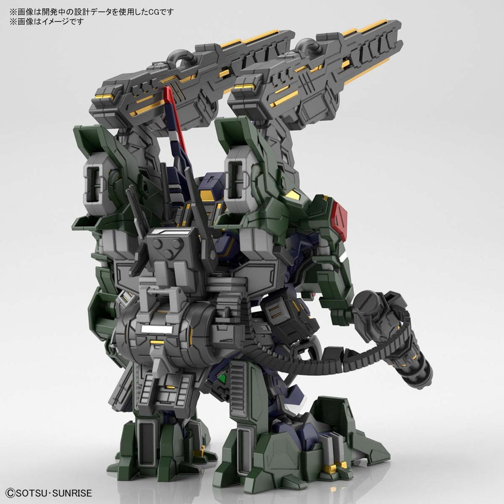 Gundam Express Australia Bandai SDW Heroes Sergeant Verde Buster Gundam DX Set rear view.