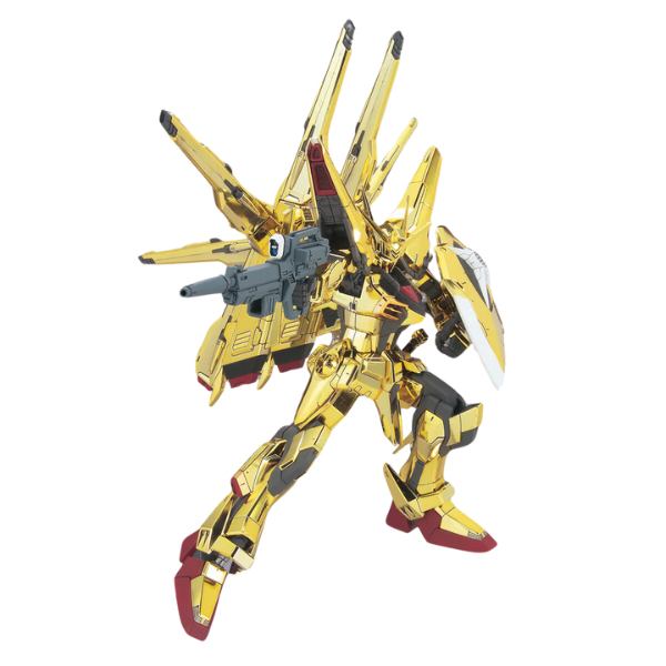 Gundam Express Australia Bandai 1/100 Akatsuki Gundam Oowashi Pack / Shiranui Pack Full Set  action pose