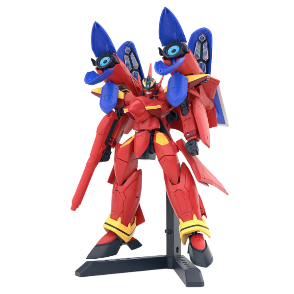 Gundam Express Australia Bandai 1/100 HG VF-19 Fire Valkyrie with Sound Booster view on front