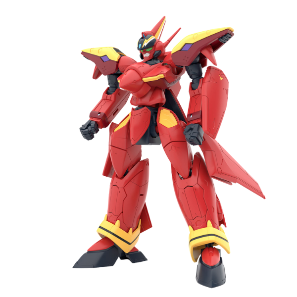 Gundam Express Australia Bandai 1/100 HG VF-19 Fire Valkyrie with Sound Booster  view on front 2