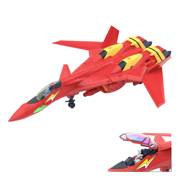 Gundam Express Australia Bandai 1/100 HG VF-19 Fire Valkyrie with Sound Booster  transformed 3