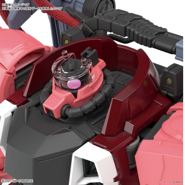 Gundam Express Australia Bandai 1/100 MG Gunner Zaku Warrior (Lunamaria Hawke Custom) focus details