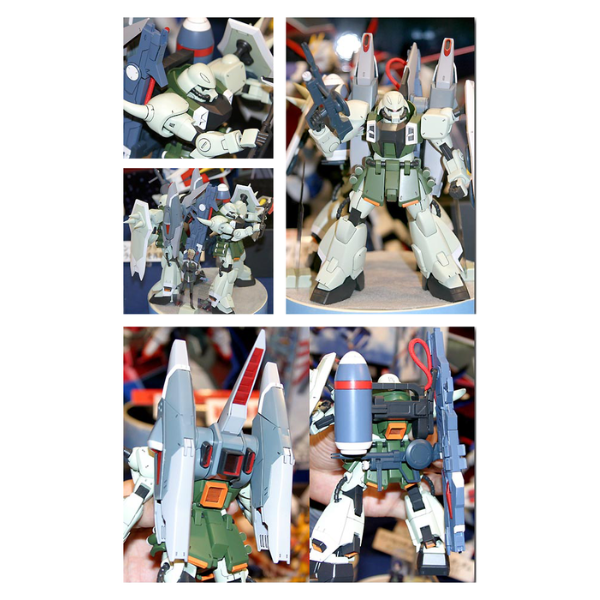 Gundam Express Australia Bandai 1/100 Zaku Warrior + Blaze & Gunner actual images