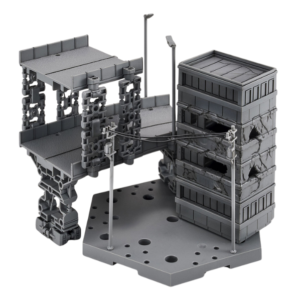 Gundam Express Australia Bandai 1/144 Customize Scene Base (City Area Ver.) view on front