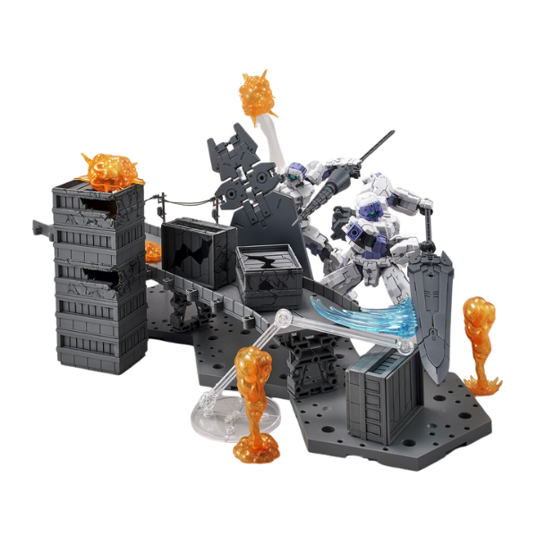 Gundam Express Australia Bandai 1/144 Customize Scene Base (City Area Ver.) view on front 3