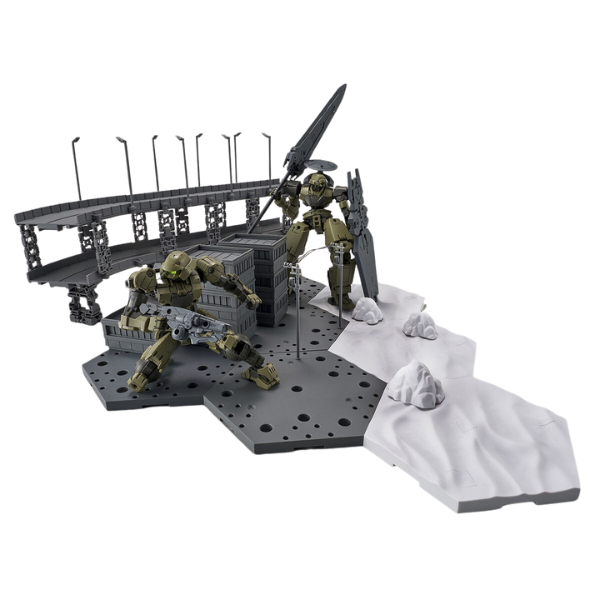 Gundam Express Australia Bandai 1/144 Customize Scene Base (City Area Ver.) view on front 4
