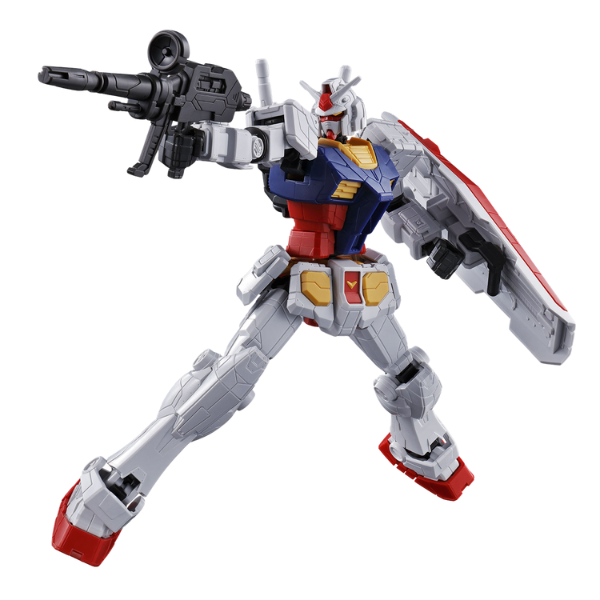 Gundam Express Australia Bandai 1144 EXPO2025 Entry Grade RX-78F00E Gundam action pose