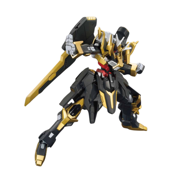 Gundam Express Australia Bandai 1144 HGBF Gundam Schwarzritter Masked Second Generations Mobile Suit action pose
