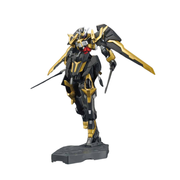 Gundam Express Australia Bandai 1144 HGBF Gundam Schwarzritter Masked Second Generations Mobile Suit view on front 3