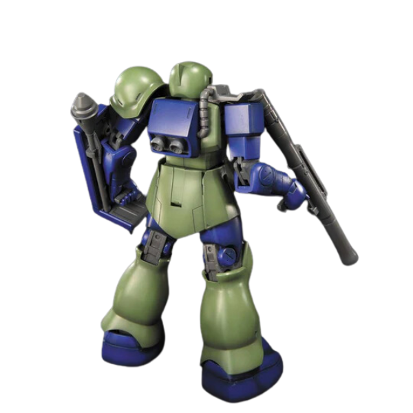 Gundam Express Australia Bandai 1144 HGUC MS-05B Zaku I view on back